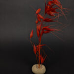 Mini vază din lut cu aspect de piatră