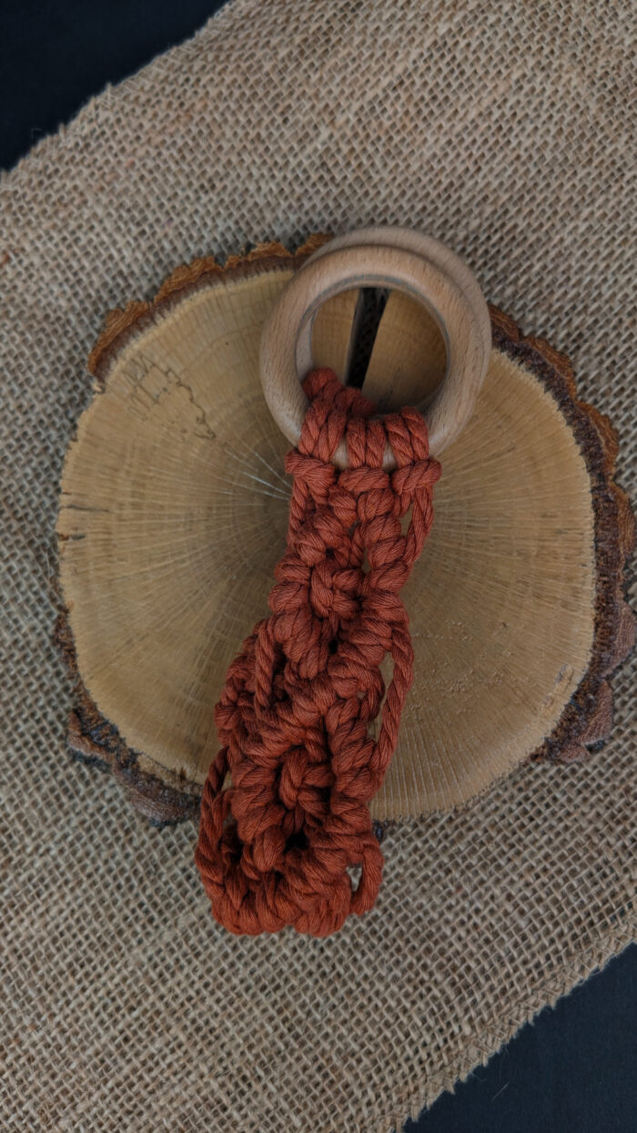 suport prosop macrame